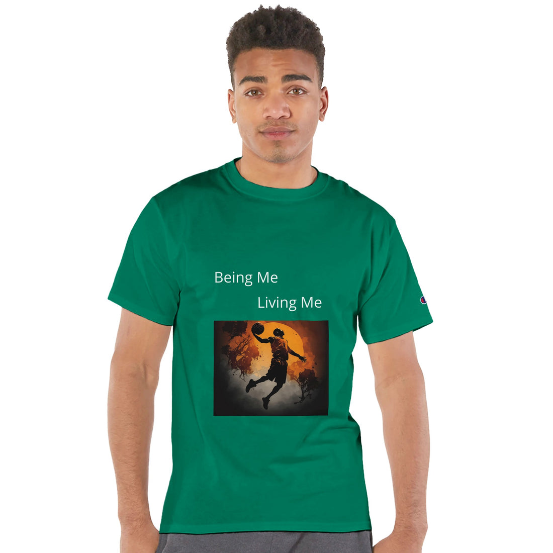 Male Singer-Men's Crewneck T-Shirt | Champion T525C